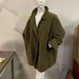 Talbots Oversized Quilted Coat 1X